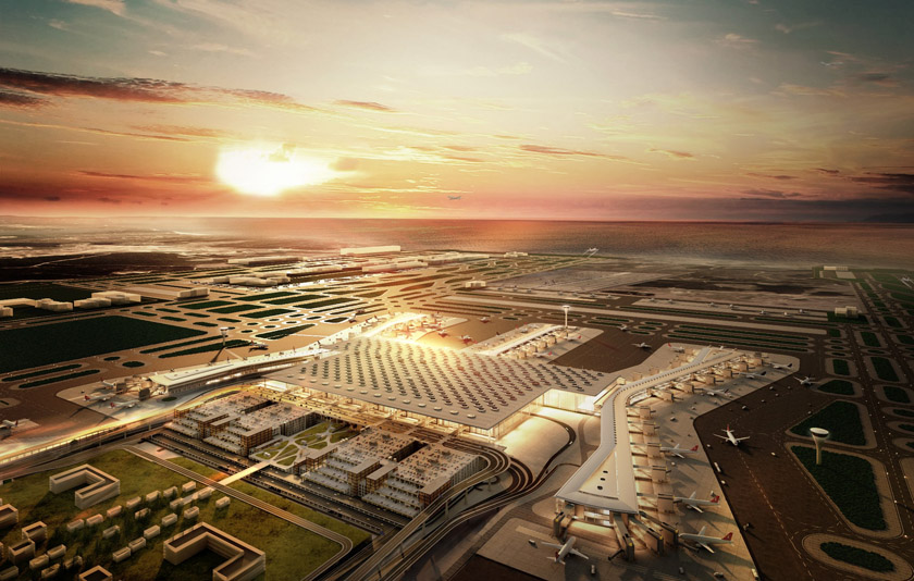 İstanbul Yeni Havalimanı’nın temelden çatıya yalıtımı İzocam’a emanet