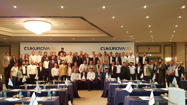 Çukurova Isı 2017 yılı bayiler toplantısını Taksim – Intercontinental İstanbul otelde gerçekleştirdi