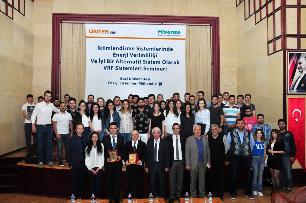 Üntes VRF Gazi Üniversitesi Teknoloji Fakültesi Öğrencileri ile Buluştu