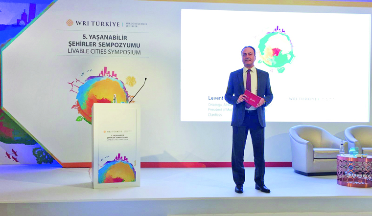 Danfoss Türkiye, Ortadoğu ve Afrika Bölge Başkanı Levent Taşkın, 5. Yaşanabilir Şehirler Sempozyumu’nda Konuştu