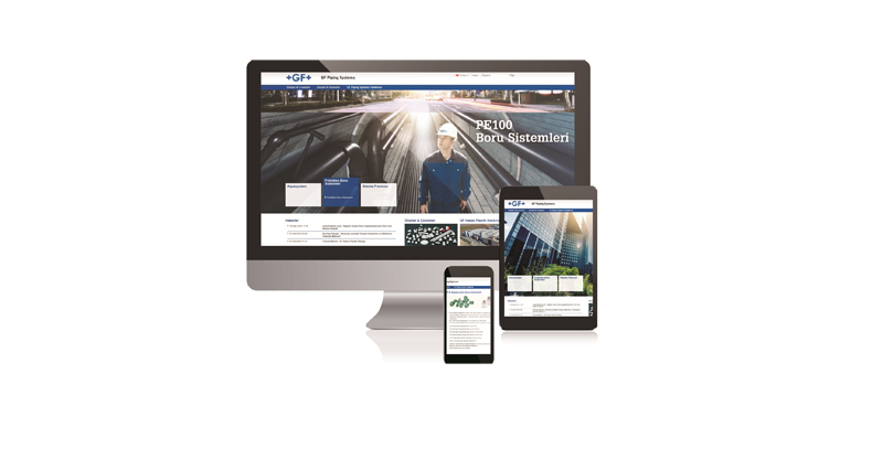 Dinamik ve modern yeni web sitesi ile GF Hakan Plastik