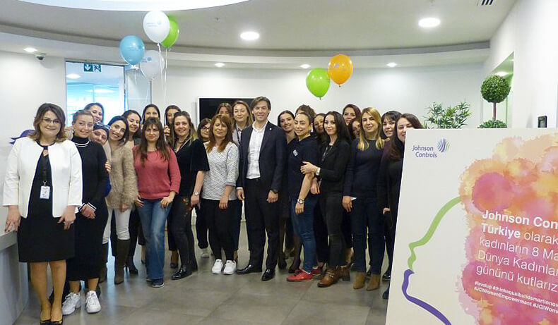 Johnson Controls Türkiye 8 Mart Dünya Emekçi Kadınlar Günü’nü, kadın çalışanları ile birlikte kutladı