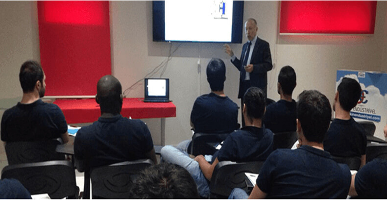 Gemmecotti firması, iş birlikteliğini güçlendirmek adına Türkiye’ye gelerek Ekin Endüstriyel firmasını ziyarette bulundu