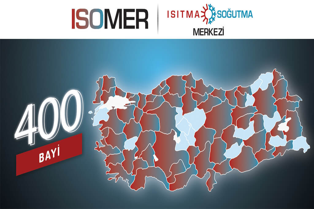 “Isıtma & Soğutma Merkezi” markasıyla çıktığı yolda 370 bayi sayısına ulaşarak sektörde hızla büyümeye devam ediyor…
