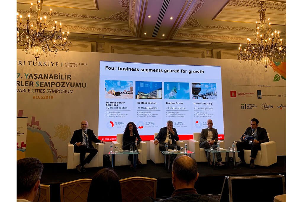 Enerji tasarrufu konusunda dünya lideri Danfoss, 7. Yaşanabilir Şehirler Sempozyumu’nda