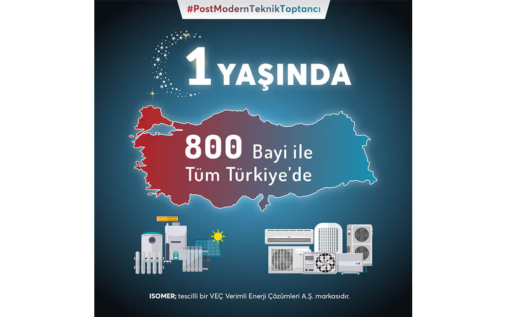 Isomer Isıtma Soğutma Merkezi 1 Yaşında