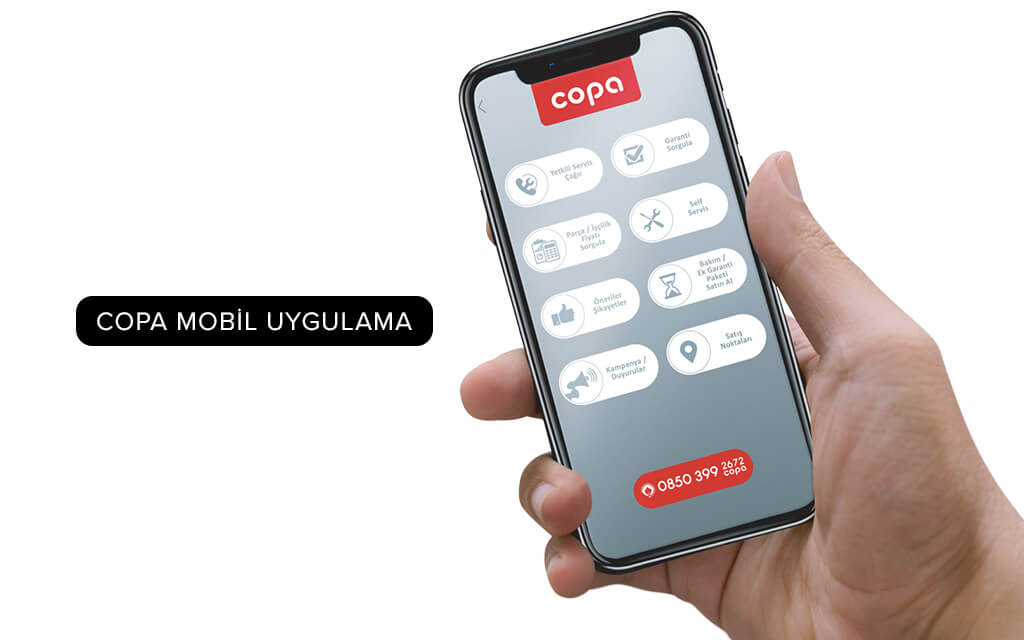 Copa’dan Tüketicilerine Özel Bir Uygulama: Copa Tüketici Mobil