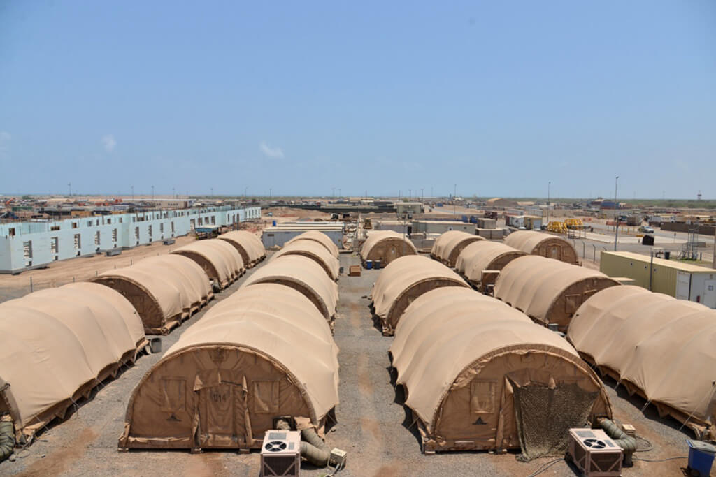 Camp Lemonnier Projesinde Nem Kontrollü Ve Korozyon Korumalı Aaon Rooftop