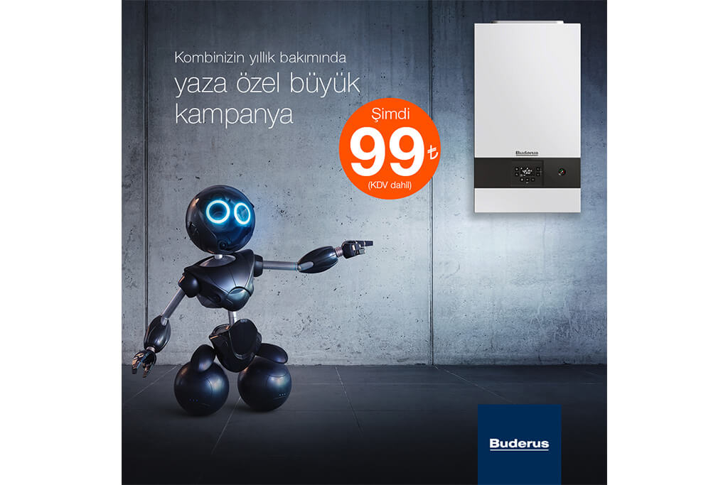 Buderus’tan Avantajlı Kombi Bakım Kampanyası