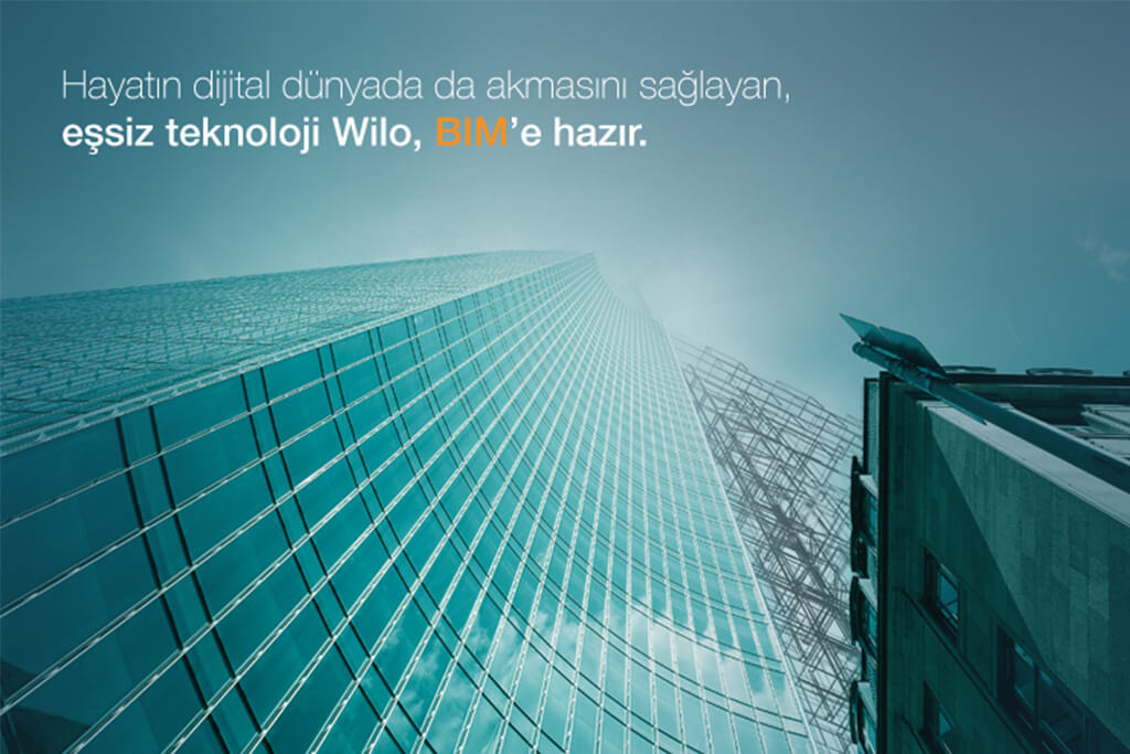 Wilo bina yaşam döngüsü boyunca desteğe hazır