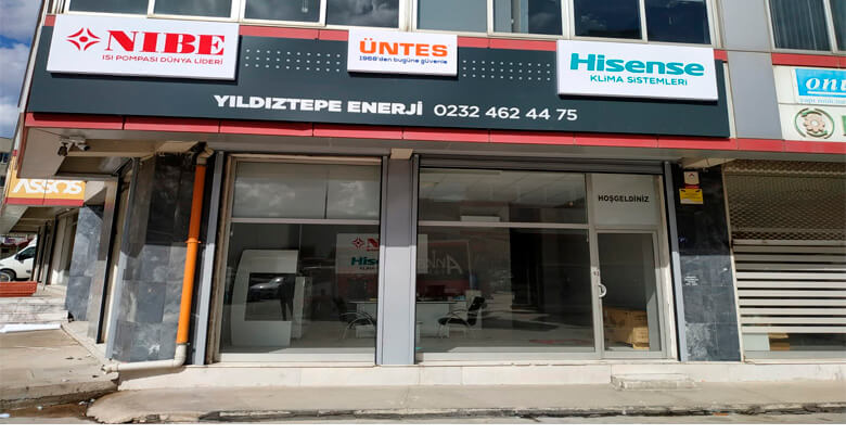 İzmir Yıldıztepe Enerji Üntes Bayisi Olarak Nibe ve Hisense Markaları ile Hizmet Vermeye Başladı