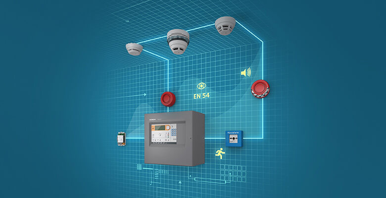 Siemens’in yangın koruma sistemi, küçük ve orta ölçekli binaların korunmasında rahatlık sunuyor