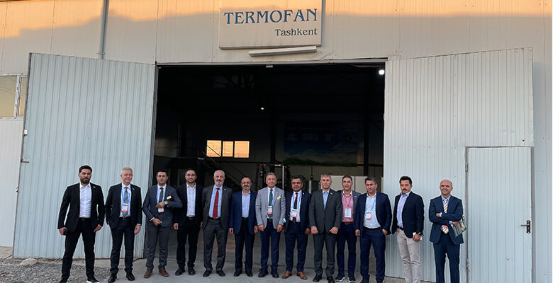 Termofan’ın Taşkent Fabrikası, İsib Yönetimini Ağırladı