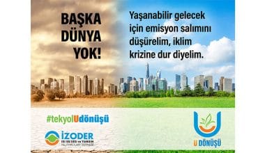 İZODER, iklim değişikliğiyle mücadele ve binalarda enerji verimliliği için “Tek yol U dönüşü” hareketi başlattı