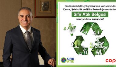 COPA “Sıfır Atık Belgesi” Almaya Hak Kazandı