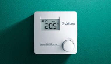 Vaillant’ın sensoROOM Pure oda termostatında  verimlilik ve tasarruf bir arada