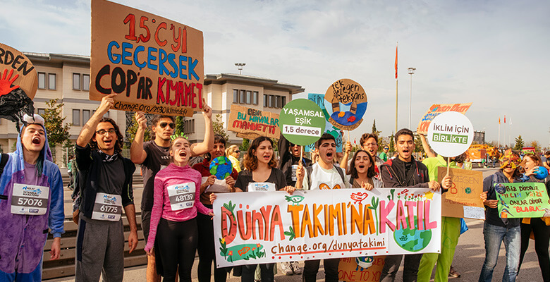Gençlerden İklim Zirvesi İçin Çağrı: İklim Kriziyle Mücadele İçin Siz de Dünya Takımı’na Katılın!