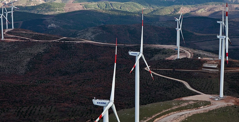 Türkiye’de rüzgar enerjisinden üretilen elektriğin yüzde 4’ünü Eksim Enerji üretti